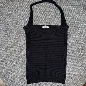 FREE PEOPLE KNIT HALTER TOP